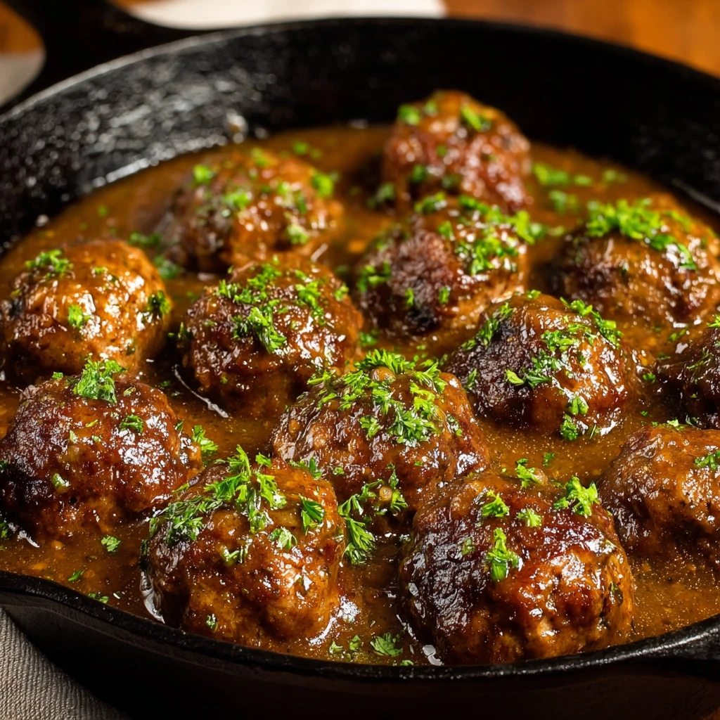 Meatballs and Gravy