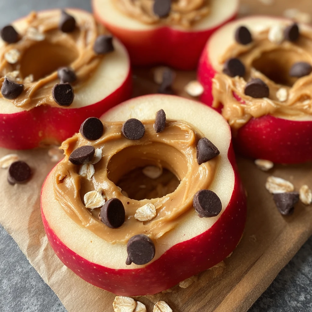Peanut Butter Apple Snack Rings: Amazing 5-Minute Snack Recipe
