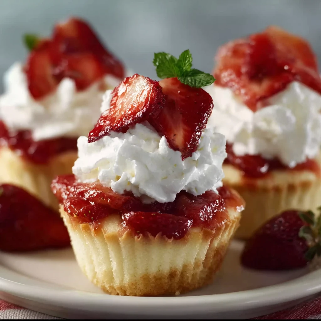 Quick Strawberry Shortcake Cups